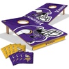image:imageYouTheFan NFL 2 x 3 Wood Cornhole Game with Logo BagsTeam Colors