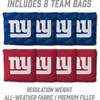 image:imageYouTheFan NFL 2 x 3 Wood Cornhole Game with Logo BagsTeam Colors