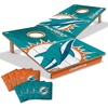 image:imageYouTheFan NFL 2 x 3 Wood Cornhole Game with Logo BagsTeam Colors