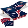 image:imageYouTheFan NFL 2 x 3 Wood Cornhole Game with Logo BagsTeam Colors