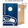 image:imageYouTheFan NFL 2 x 3 Wood Cornhole Game with Logo BagsTeam Colors