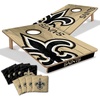 image:imageYouTheFan NFL 2 x 3 Wood Cornhole Game with Logo BagsTeam Colors
