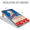 image:imageYouTheFan NFL 2 x 4 Slogan Series Professional Wood Cornhole Game with Logo BagsBuffalo Bills