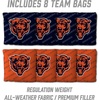 image:imageYouTheFan NFL 2 x 4 Slogan Series Professional Wood Cornhole Game with Logo BagsChicago Bears