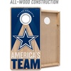 image:imageYouTheFan NFL 2 x 4 Slogan Series Professional Wood Cornhole Game with Logo BagsDallas Cowboys