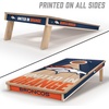 image:imageYouTheFan NFL 2 x 4 Slogan Series Professional Wood Cornhole Game with Logo BagsDenver Broncos