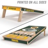 image:imageYouTheFan NFL 2 x 4 Slogan Series Professional Wood Cornhole Game with Logo BagsGreen Bay Packers