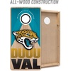 image:imageYouTheFan NFL 2 x 4 Slogan Series Professional Wood Cornhole Game with Logo BagsJacksonville Jaguars