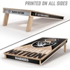 image:imageYouTheFan NFL 2 x 4 Slogan Series Professional Wood Cornhole Game with Logo BagsLas Vegas Raiders