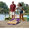 image:imageYouTheFan NFL 2 x 4 Slogan Series Professional Wood Cornhole Game with Logo BagsMinnesota Vikings