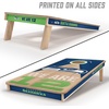 image:imageYouTheFan NFL 2 x 4 Slogan Series Professional Wood Cornhole Game with Logo BagsSeattle Seahawks