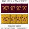image:imageYouTheFan NFL 2 x 4 Slogan Series Professional Wood Cornhole Game with Logo BagsWashington Commanders