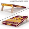 image:imageYouTheFan NFL 2 x 4 Slogan Series Professional Wood Cornhole Game with Logo BagsWashington Commanders