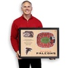 image:imageYouTheFan NFL 25Layer StadiumView Wall ArtAtlanta Falcons