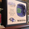 image:imageYouTheFan NFL 25Layer StadiumView Wall ArtBaltimore Ravens