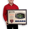 image:imageYouTheFan NFL 25Layer StadiumView Wall ArtChicago Bears