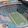 image:imageYouTheFan NFL 25Layer StadiumView Wall ArtJacksonville Jaguars