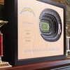 image:imageYouTheFan NFL 25Layer StadiumView Wall ArtLos Angeles Chargers