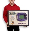 image:imageYouTheFan NFL 25Layer StadiumView Wall ArtMinnesota Vikings