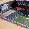 image:imageYouTheFan NFL 25Layer StadiumView Wall ArtTennessee Titans