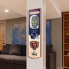 image:imageYouTheFan NFL 3D Stadium Banner 8 x 32 InchesChicago Bears