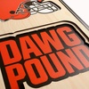 image:imageYouTheFan NFL 3D Stadium Banner 8 x 32 InchesCleveland Browns