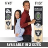 image:imageYouTheFan NFL 3D Stadium Banner 8 x 32 InchesLas Vegas Raiders