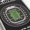 image:imageYouTheFan NFL 3D Stadium Banner 8 x 32 InchesLas Vegas Raiders