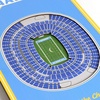 image:imageYouTheFan NFL 3D Stadium Banner 8 x 32 InchesLos Angeles Chargers