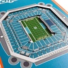 image:imageYouTheFan NFL 3D Stadium Banner 8 x 32 InchesMiami Dolphins