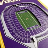 image:imageYouTheFan NFL 3D Stadium Banner 8 x 32 InchesMinnesota Vikings