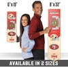 image:imageYouTheFan NFL 3D Stadium Banner 8 x 32 InchesSan Francisco 49ers