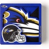 image:imageYouTheFan NFL Arizona Cardinals 3D Logo Series MagnetsBaltimore Ravens