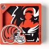 image:imageYouTheFan NFL Arizona Cardinals 3D Logo Series MagnetsCincinnati Bengals