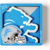 image:imageYouTheFan NFL Arizona Cardinals 3D Logo Series MagnetsDetroit Lions