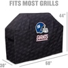 image:imageYouTheFan NFL Heavy Duty Waterproof Grill Cover  UV Resistant Durable Polyester BBQ Cover Weatherproof Protection for Outdoor Gas or Charcoal Grills for Grills up to 5 WideNew York Giants