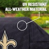 image:imageYouTheFan NFL Heavy Duty Waterproof Grill Cover  UV Resistant Durable Polyester BBQ Cover Weatherproof Protection for Outdoor Gas or Charcoal Grills for Grills up to 5 WideNew Orleans Saints