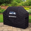 image:imageYouTheFan NFL Heavy Duty Waterproof Grill Cover  UV Resistant Durable Polyester BBQ Cover Weatherproof Protection for Outdoor Gas or Charcoal Grills for Grills up to 5 WideSeattle Seahawks
