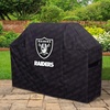 image:imageYouTheFan NFL Heavy Duty Waterproof Grill Cover  UV Resistant Durable Polyester BBQ Cover Weatherproof Protection for Outdoor Gas or Charcoal Grills for Grills up to 5 WideLas Vegas Raiders