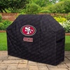 image:imageYouTheFan NFL Heavy Duty Waterproof Grill Cover  UV Resistant Durable Polyester BBQ Cover Weatherproof Protection for Outdoor Gas or Charcoal Grills for Grills up to 5 WideSan Francisco 49ers