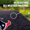 image:imageYouTheFan NFL Heavy Duty Waterproof Grill Cover  UV Resistant Durable Polyester BBQ Cover Weatherproof Protection for Outdoor Gas or Charcoal Grills for Grills up to 5 WideHouston Texans