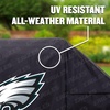 image:imageYouTheFan NFL Heavy Duty Waterproof Grill Cover  UV Resistant Durable Polyester BBQ Cover Weatherproof Protection for Outdoor Gas or Charcoal Grills for Grills up to 5 WidePhiladelphia Eagles