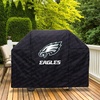 image:imageYouTheFan NFL Heavy Duty Waterproof Grill Cover  UV Resistant Durable Polyester BBQ Cover Weatherproof Protection for Outdoor Gas or Charcoal Grills for Grills up to 5 WidePhiladelphia Eagles