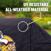 image:imageYouTheFan NFL Heavy Duty Waterproof Grill Cover  UV Resistant Durable Polyester BBQ Cover Weatherproof Protection for Outdoor Gas or Charcoal Grills for Grills up to 5 WideMinnesota Vikings