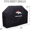 image:imageYouTheFan NFL Heavy Duty Waterproof Grill Cover  UV Resistant Durable Polyester BBQ Cover Weatherproof Protection for Outdoor Gas or Charcoal Grills for Grills up to 5 WideDenver Broncos
