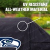 image:imageYouTheFan NFL Heavy Duty Waterproof Grill Cover  UV Resistant Durable Polyester BBQ Cover Weatherproof Protection for Outdoor Gas or Charcoal Grills for Grills up to 5 WideSeattle Seahawks
