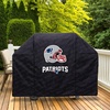 image:imageYouTheFan NFL Heavy Duty Waterproof Grill Cover  UV Resistant Durable Polyester BBQ Cover Weatherproof Protection for Outdoor Gas or Charcoal Grills for Grills up to 5 WideNew England Patriots