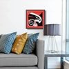 image:imageYouTheFan NFL Officiallylicensed 3D Logo Series Wall Art  made of multiple layers  ready to hang on wall  bold design perfect fan giftAtlanta Falcons