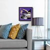 image:imageYouTheFan NFL Officiallylicensed 3D Logo Series Wall Art  made of multiple layers  ready to hang on wall  bold design perfect fan giftBaltimore Ravens