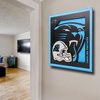 image:imageYouTheFan NFL Officiallylicensed 3D Logo Series Wall Art  made of multiple layers  ready to hang on wall  bold design perfect fan giftCarolina Panthers